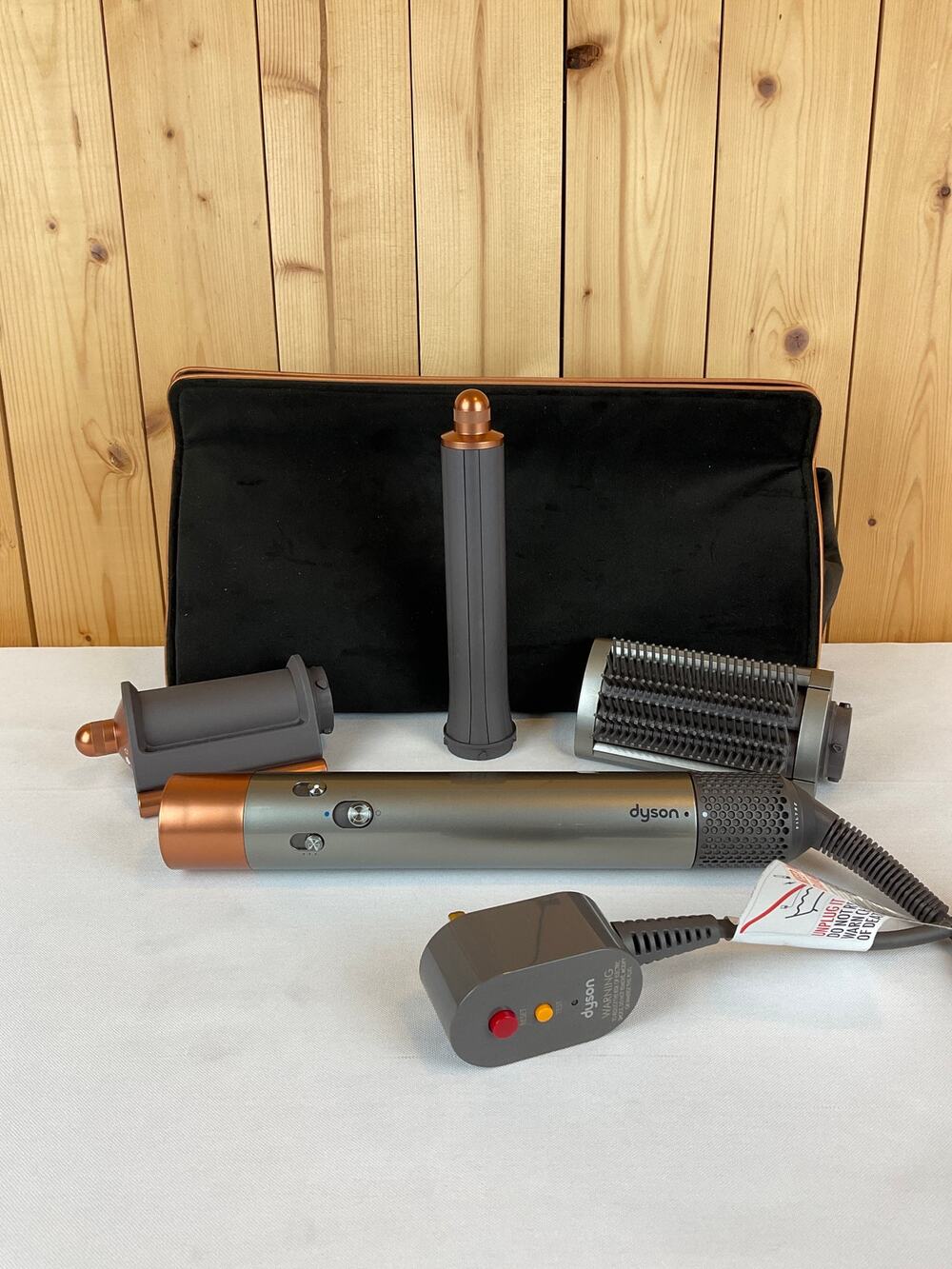 Dyson Airwrap HS05 Hair Styling Tool - Nickle/Copper, 3 Attachments
